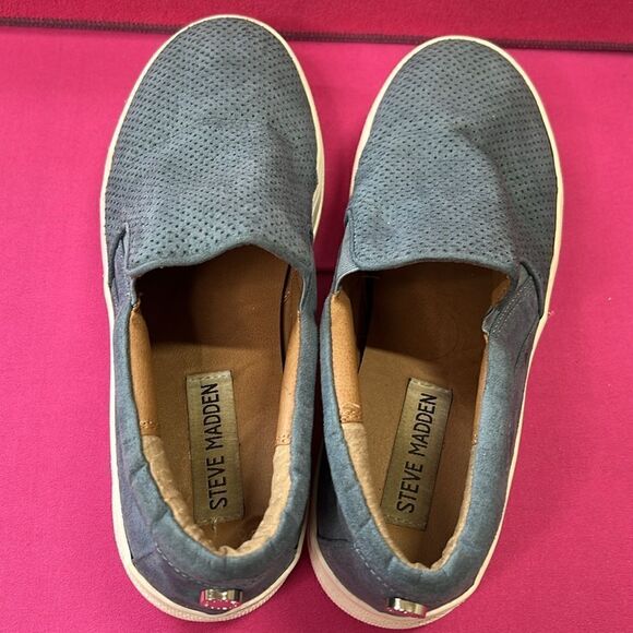 Steve Madden Giovani Platform Slip On Sneakers W6 - Picture 6 of 8